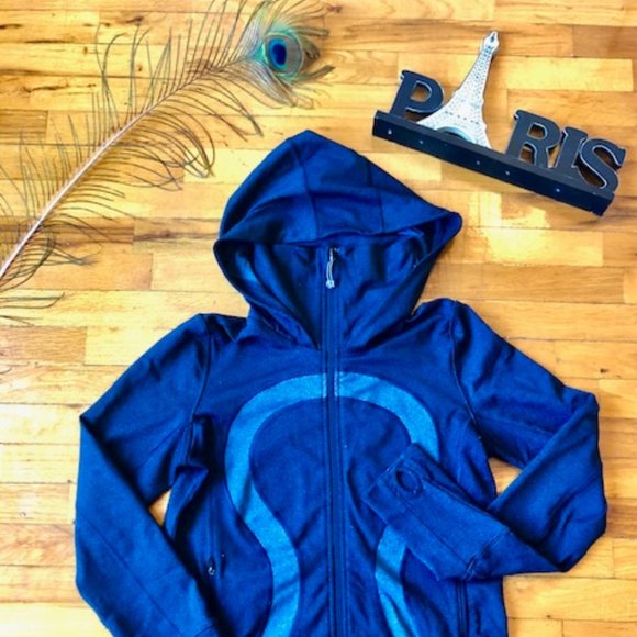 lululemon athletica Jackets & Blazers - Lululemon Hoodie Women Full Zip jacket- Gray